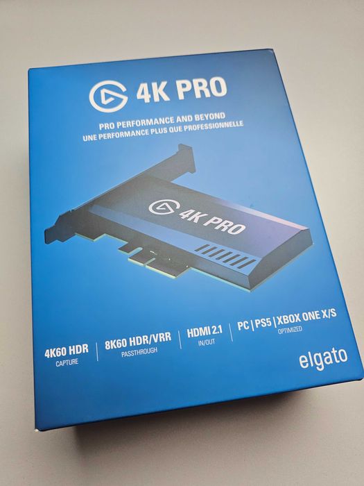 Elgato Game Capture 4K Pro карта відеозахоплення •Нові• Наявність