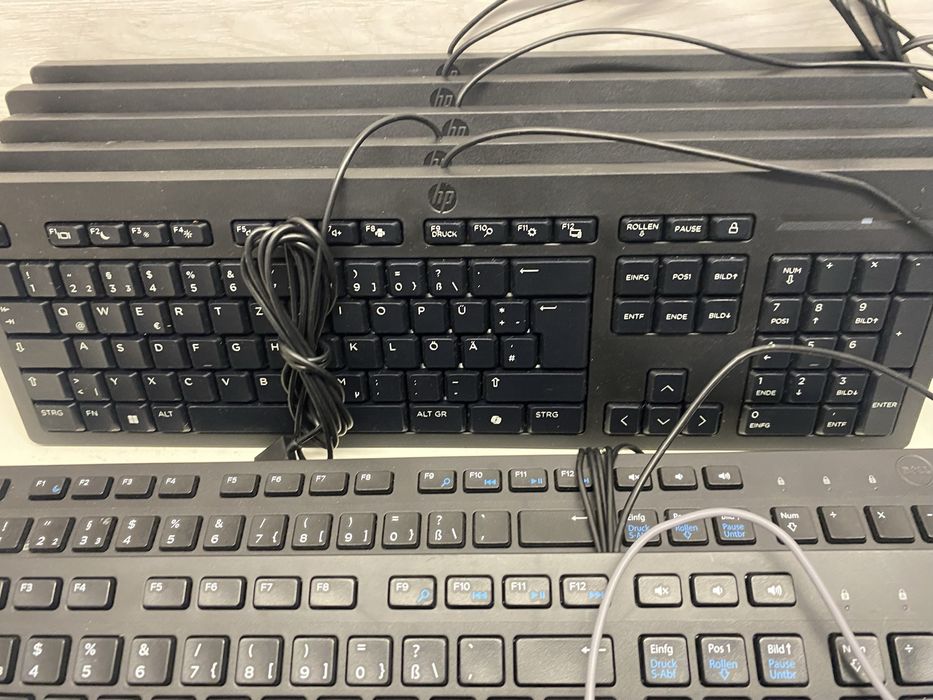 Клавіатура HP 125 Wired Keyboard TPA-P001K нова німецька розкладка