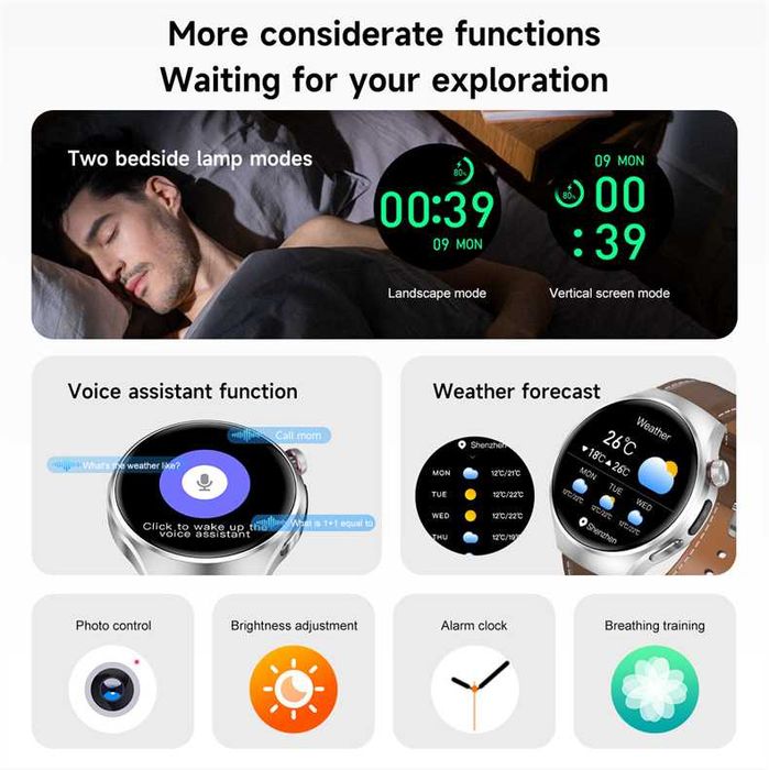 Смарт часы: DT WATCH5 PRO. NFC.GPS.Compass.1000mAh.Barometr