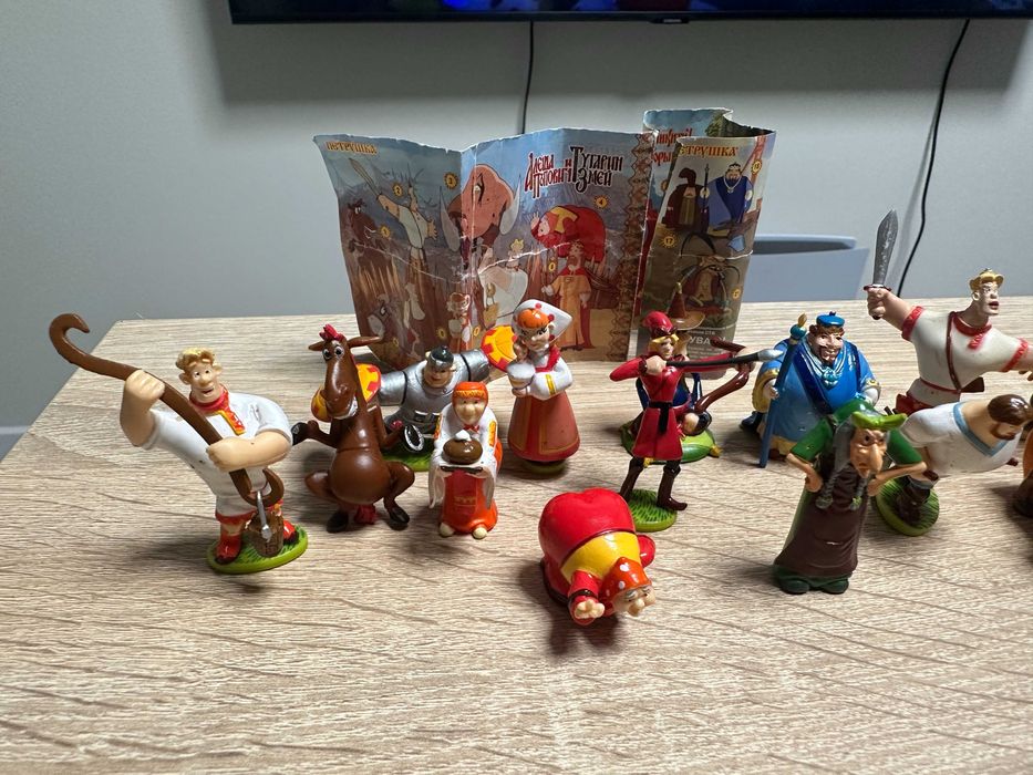 Киндер Серия "Силушка богатырская", 2007г.