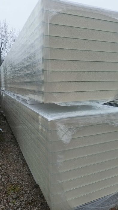 płyta warstwowa ścienna pianka PIR 120mm gat. 1 "od ręki"