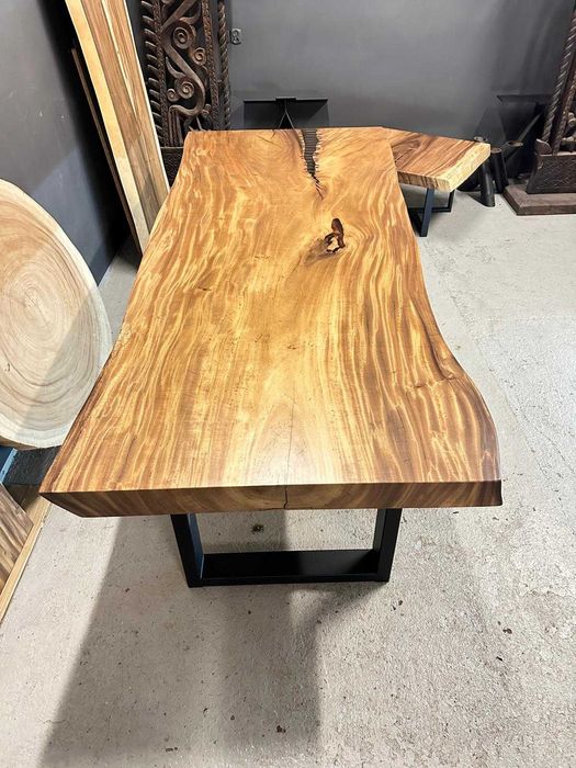 Stół drewniany monolit Suar unikat 300cm