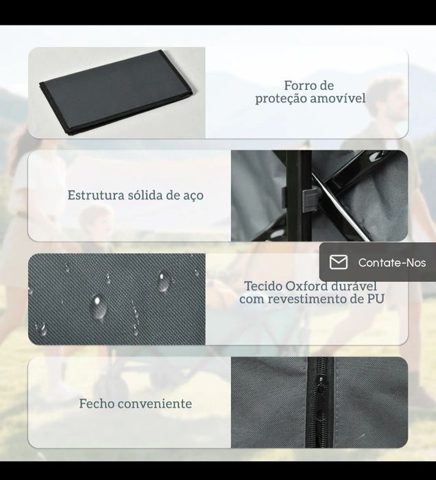 Carrinho de transporte dobrável
