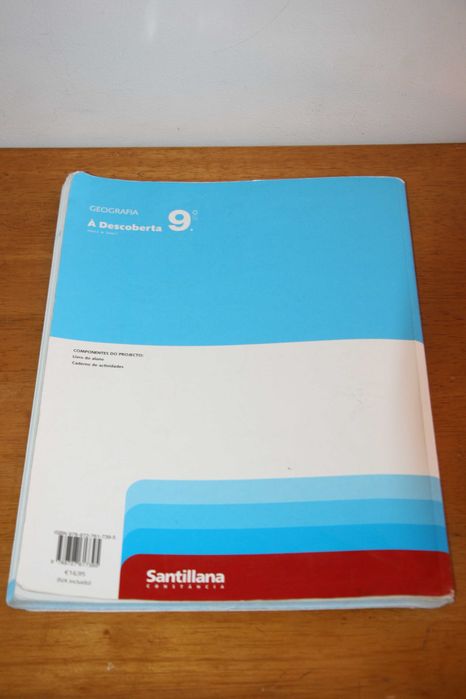 Manual + Caderno de Ativ. "À Descoberta" - Geografia 9º ano