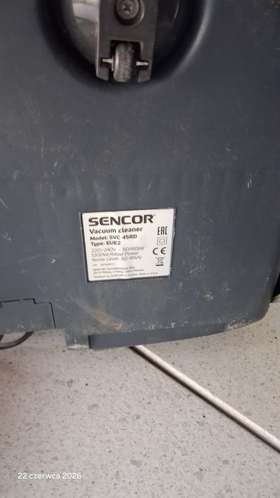Sprytny odkurzacz Sencor SVC 45RD 1200W OKAZJA