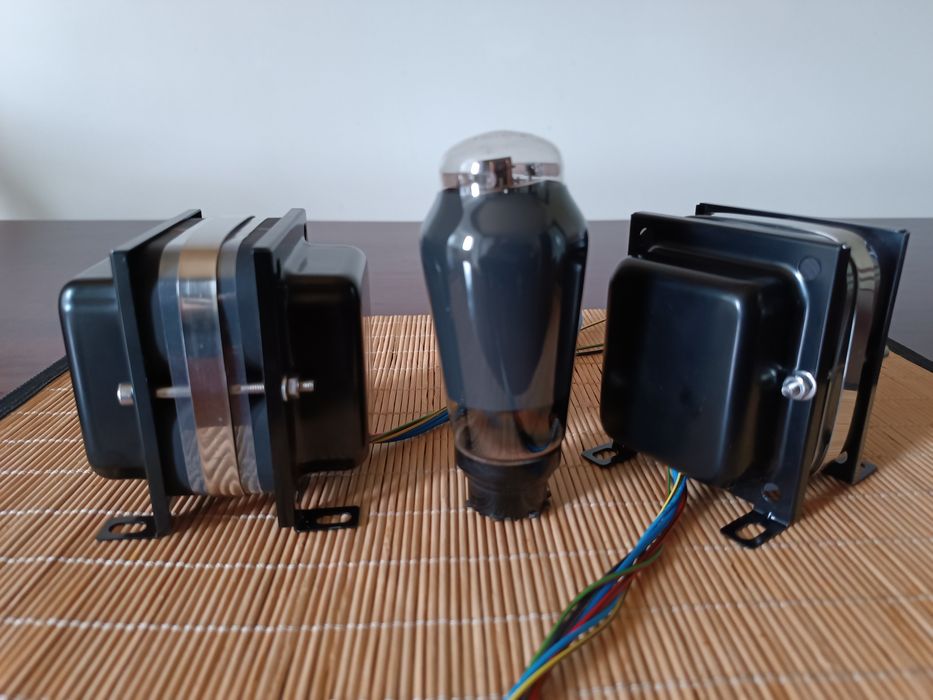 Выходные трансформаторы SE, однотактные ТВЗ лампового усилителя.