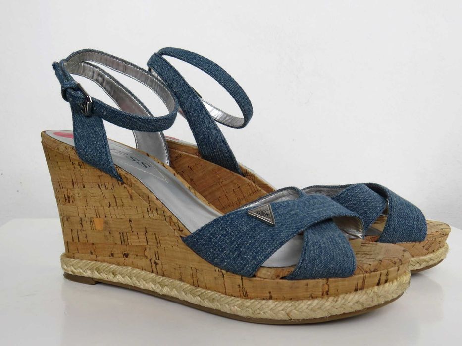 Guess sandały na koturnie r 37,5 -50%