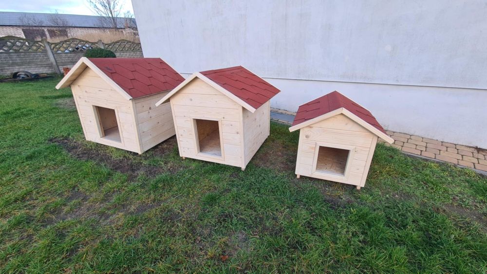 Buda dla psa, budy, solidne ocieplone