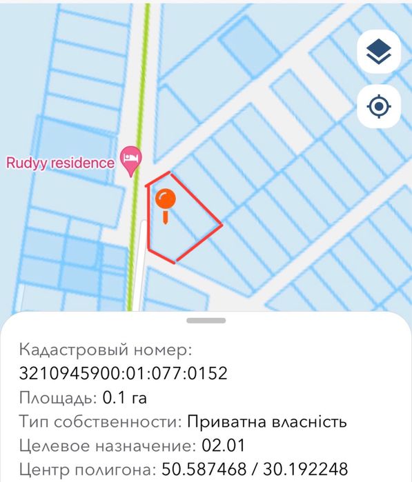 Продпжа 20 соток, гостомель. Газ рядом. Под строительства.