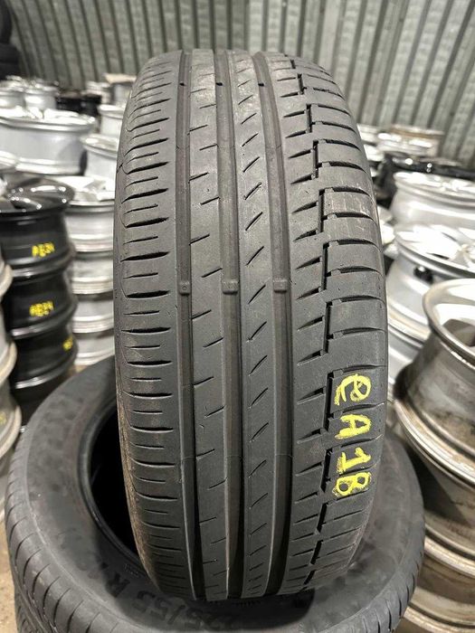 Шини б/у ЛІТО 225/55 R18 Continental PremiumContact6 90% гума R18 EA18