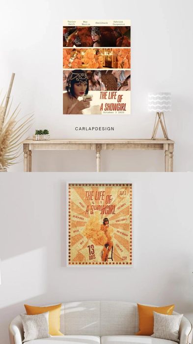 Taylor Swift - The life of a Showgirl- Poster/Quadro