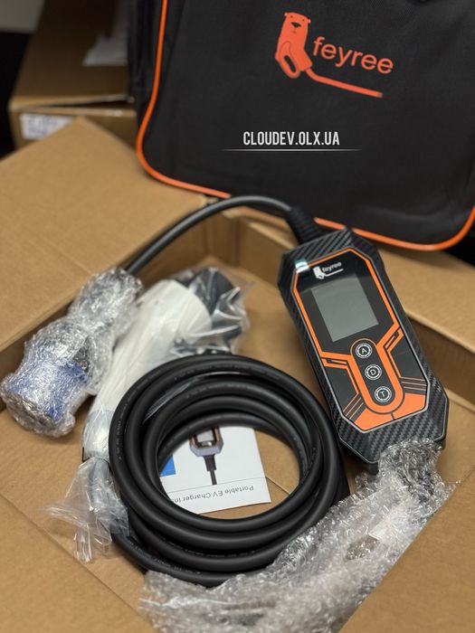 Feyree 32A - 7,2квт потужні домашні зарядки для Tesla та електро авто