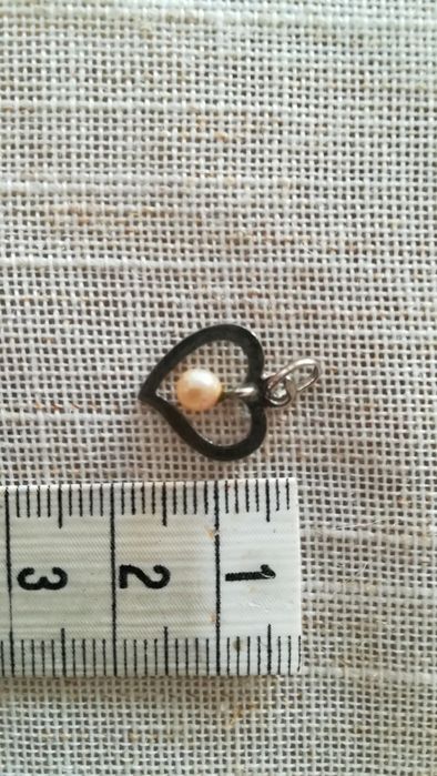 Pendente/pingente em Prata contrastada_1 peça