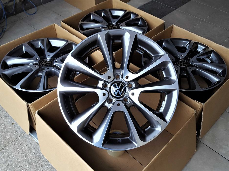 Alufelgi 18 5x112 VW Passat Tiguan Golf Jetta Touran T-Roc Arteon 318#