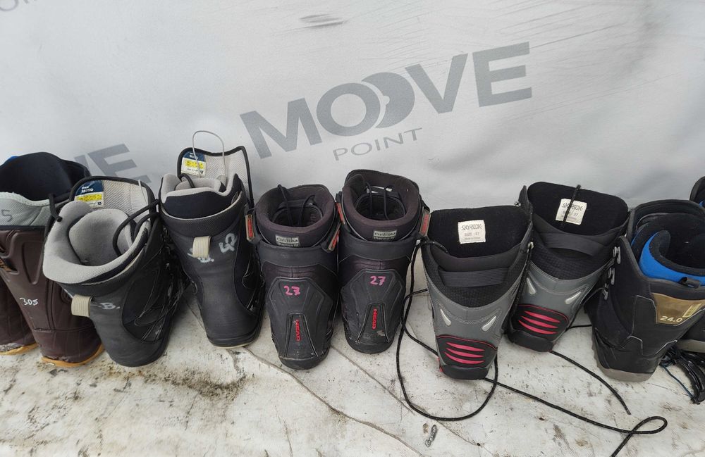 7 par butów snowboardowych  HEAD, SALOMON, BURTON ! Tanio!