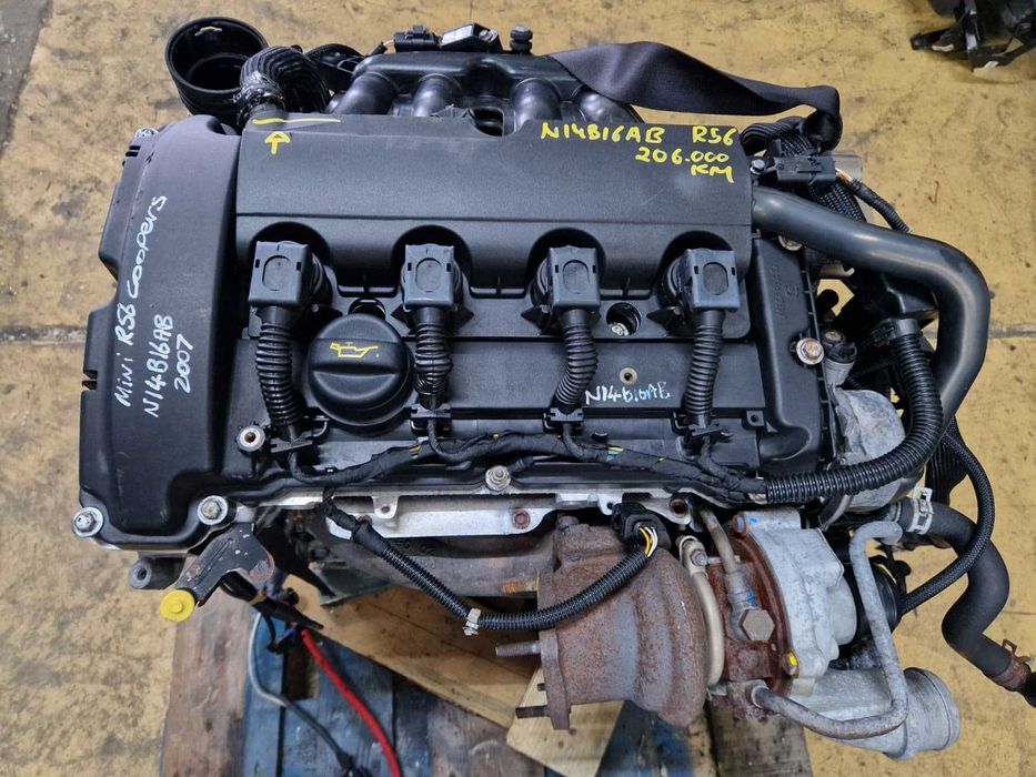 Motor usado N14B16AB Mini Cooper S R56 THP 1.6 175CV Peugeot N14 206.000KM