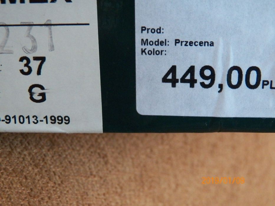 kozaki skórzane nowe - nowa cena