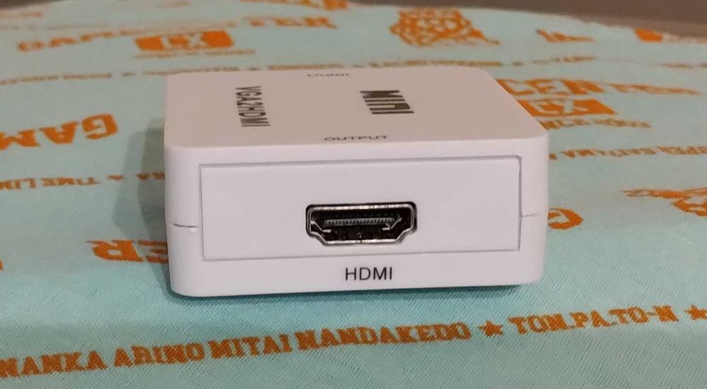 Konwerter obrazu / upscaler Vga - HDMI Mini Vga2Hdmi