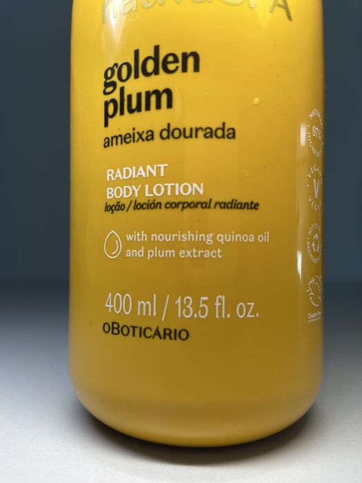 Loção Hidratante Corporal Nativa Spa Ameixa Dourada, 400ml