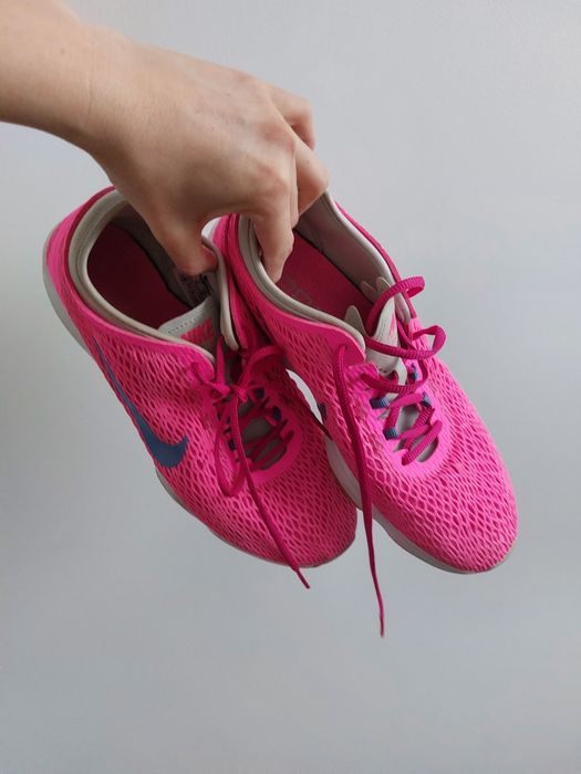 Buty damskie Nike Zoom treningowe fitness różowe