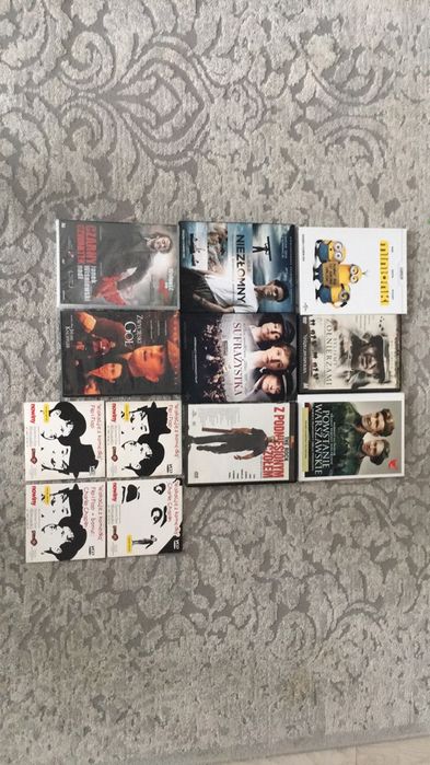 Filmy DVD 12 sztuki
