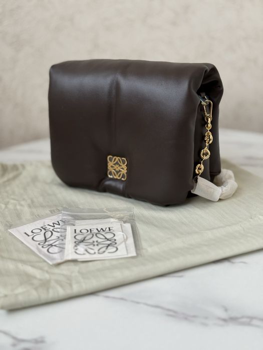 Сумка-пуфер Loewe puff Лоеве преміум 1:1