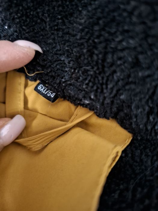Zimowa kurtka parka ciepła plus size duzy rozmiar futro