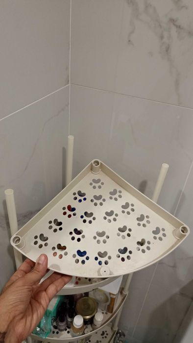 Prateleira módulo com rodas