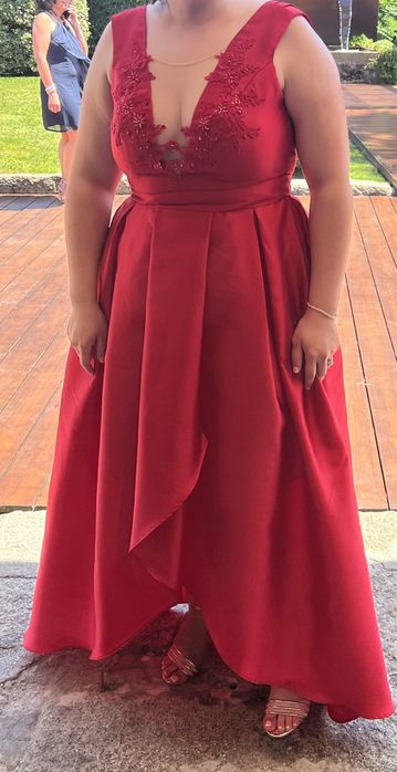 Red ceremonial dress for sale