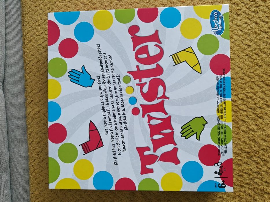 Gra planszowa twister, jak nowa