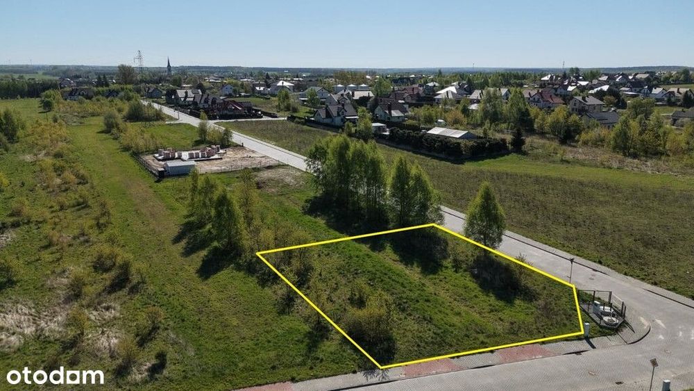 Działka budowlana / 1077 m2 / Kamieńsk