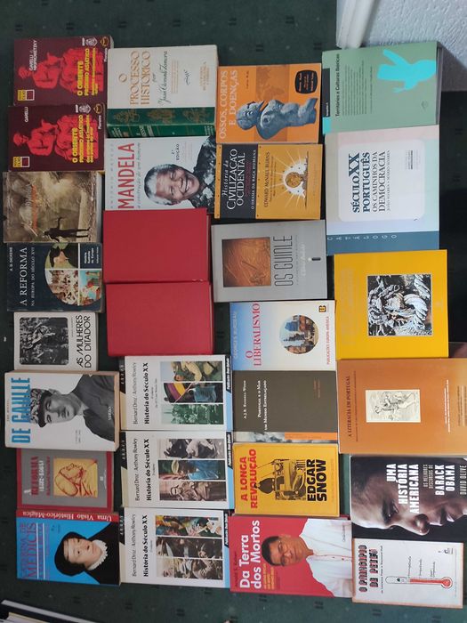 Lote Livros Best Sellers História Portugal e Mundial