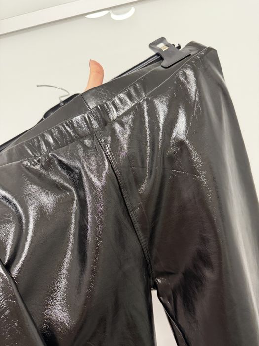 Лосины штаны латексные