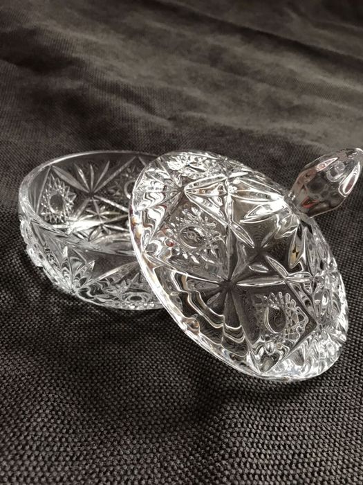 Большая Хрустальная Конфетница фруктовница Кришталь Шикарный подарок!