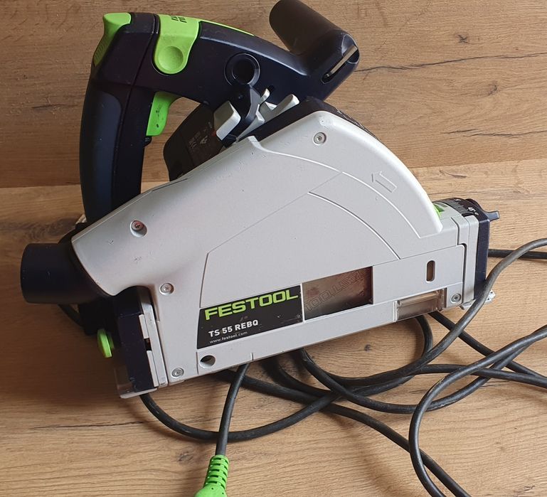 Zagłębiarka festool ts 55 rebq systainer  oryginalna tarcza  festool 48 z do płyt meblowych laminatu plug it