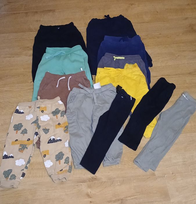 Spodnie R. 86/92 (12 sztuk)  + gratis komplet