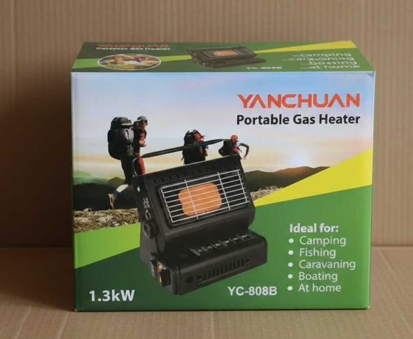 Переносной газовый обогреватель-плитка/газовий обігрівач керамічний