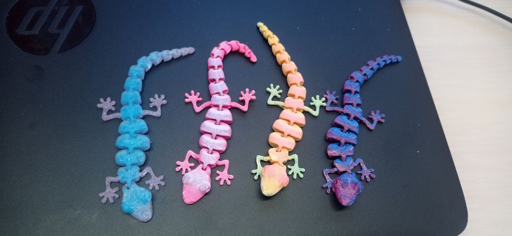 З D ящірки  для дітей