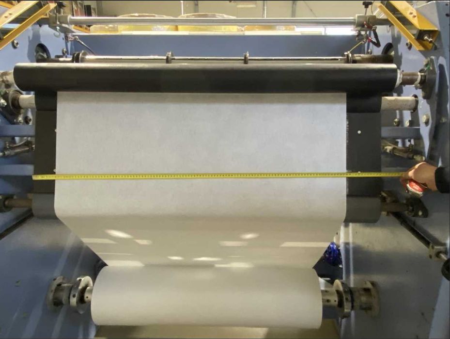 Bobiniarka 1000mm Slitter - rewinder; Cięcie Folii Taśm