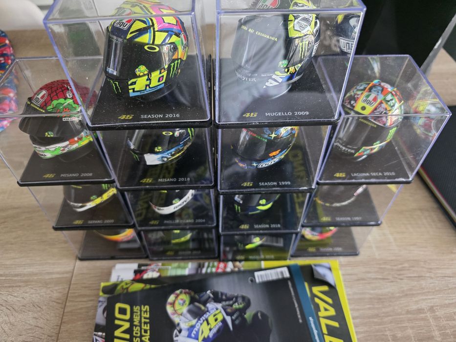Miniatura capacete Valentino Rossi