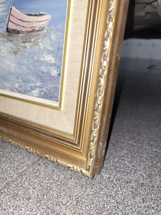 Quadro óleo Marítimo