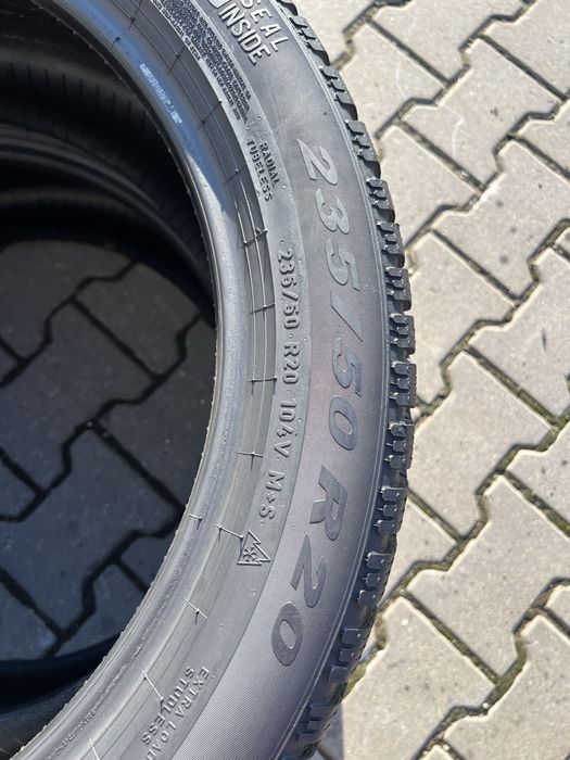 235/50 R20 Pirelli 2шт 2025рік 6.5мм-6.8мм Залишок протектора