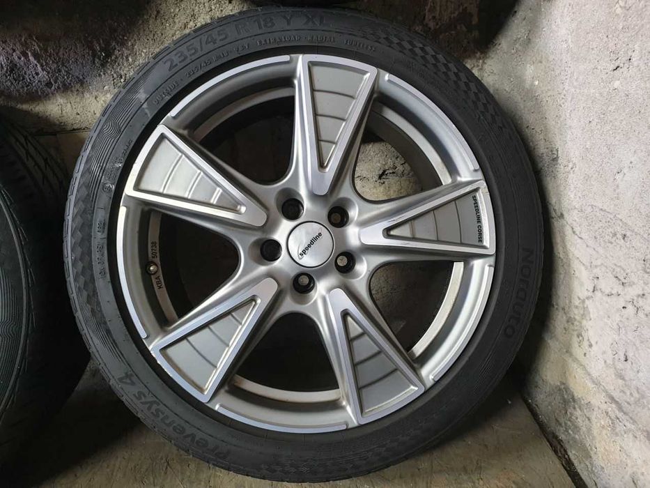Felgi aluminiowe Ronal R18 5x108 8,5JX18H2 ET 45 Ford Volvo Peugeot