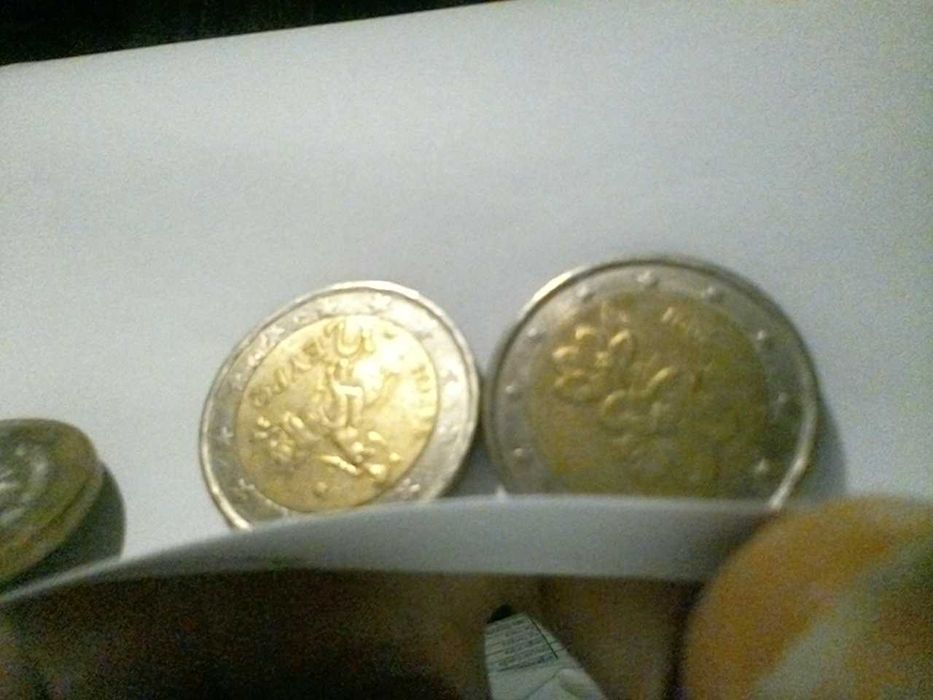 moedas de euro  para coleçao