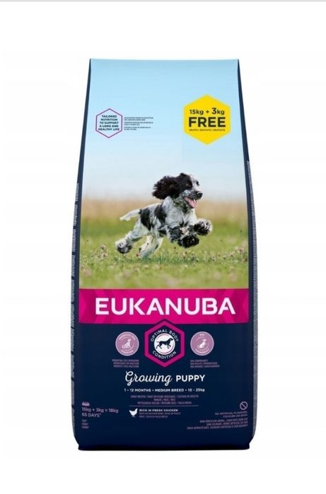 Eukanuba puppy  18кг  , і інші