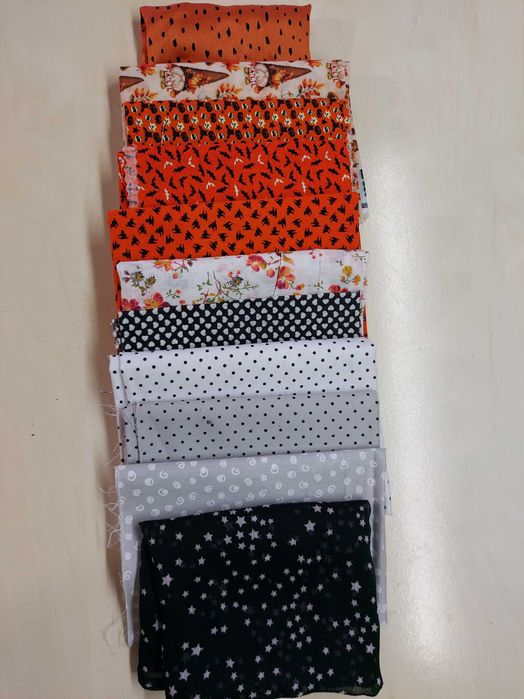 Набор тканей для кукольной одежды и тедди для творчества