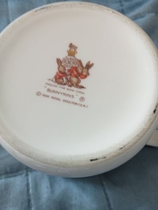 Горнятко 200 мл святкове подарунок на христини"Зайчики святкують Христ