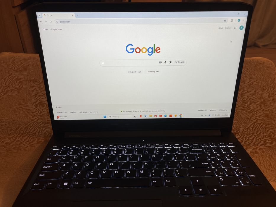 Laptop LENOVO IdeaPad Gaming 3, 15IHU6, 15.6”, 16GB RAM, 512GB SSD
