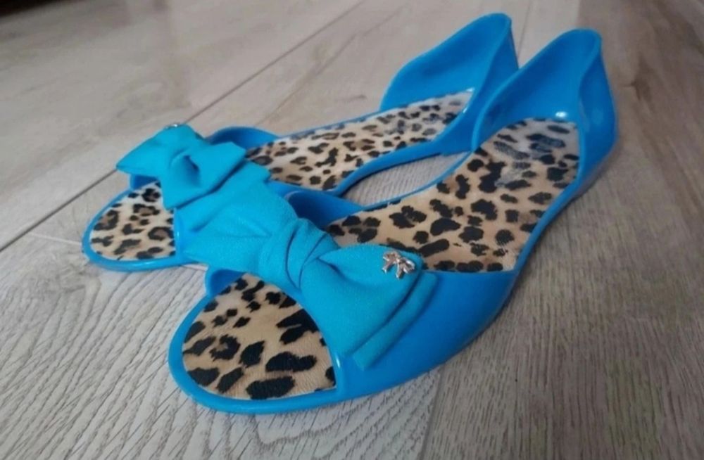 Damskie baleriny gumowe lekki