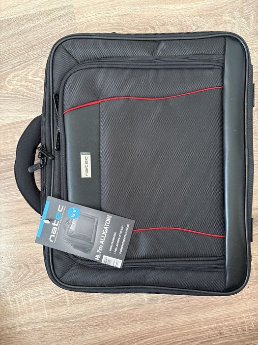 torba na laptopa 15,6 cala Natec czarna nowa